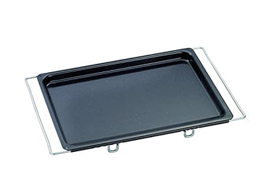 Riess, 0403-022, Backblech Multiflex, CLASSIC - BACKFORMEN, Maße 41-5 x 33 cm, Höhe 2,8 cm, Emaille, schwarz, verstellbar, Induktion im Sale